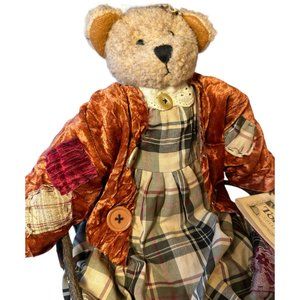 ENESCO - 1996 TEDDY TOMPKINS COLLECTIBLE BEARS - 22" ISABELLA